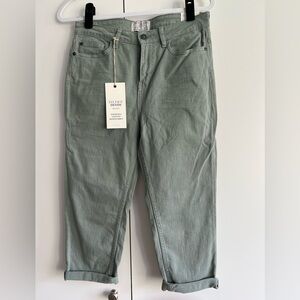 Fat Face Green Cropped Jeans NWT